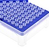 sourcing map Pipette Tips Box 96-Well Polypropylene Tip Holder Container