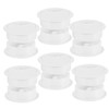 SHINEOFI 6Pcs Cable Grommet Wire Hole Cover Desk Cable Organizer