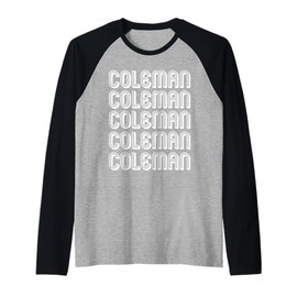 Coleman Raglan Baseball Tee