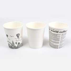 [Wales Market] 13oz 390ml / London hot air balloon printed paper cup / 1000 pieces / [웨일즈마켓] 13온스 390ml / 런던 열기구 인쇄 종이컵 / 1000개