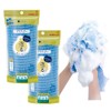 Kikulon Body Towel, Bubble Star, Normal, Blue, 2 piece set