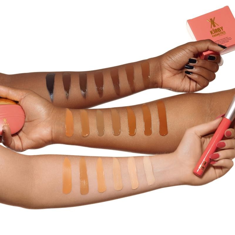 Kirby Kosmetics Konfident Glow Skin Tint Bundle Makeup Set:_Caramel Confidence