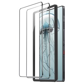 Suttkue for Nubia Red Magic 10 Pro Screen Protector, 9H Hardness Anti-Scratch Tempered Glass flim, Case Friendly,(2 PACK)