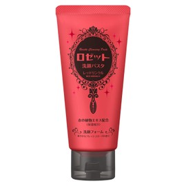 Rosette Face Wash Pasta, Red Wrinkle, 4.2 oz (120 g) x 1