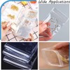 SOFPLATE 100Pcs 2.8 X 4 Inch PVC jewellery Bags Clear
