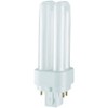 18W PLDE (4-pin) G24Q-2 Base Fluorescent Lightbulb - White