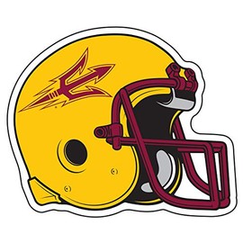 Arizona State Sun Devils Decal (SUN DEVIL HELMET DECAL (3",6",12"), 12 in)