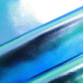Metallic Tricot Lame Shinny Fabric Perfect for Costume Crafts Dancewear Party Decoration 44" Wide Sold Per Metre by The Fabric Guys (Turquoise)