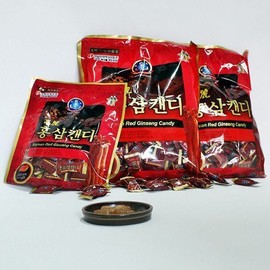 Hongsamin Korean Premium Red Ginseng Candy (200gx3packs) 600g - Strong Red Ginseng Tast...
