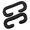 GRIRIW 2pcs Pu Leather Vr Eye Mask Sponge Cushion for