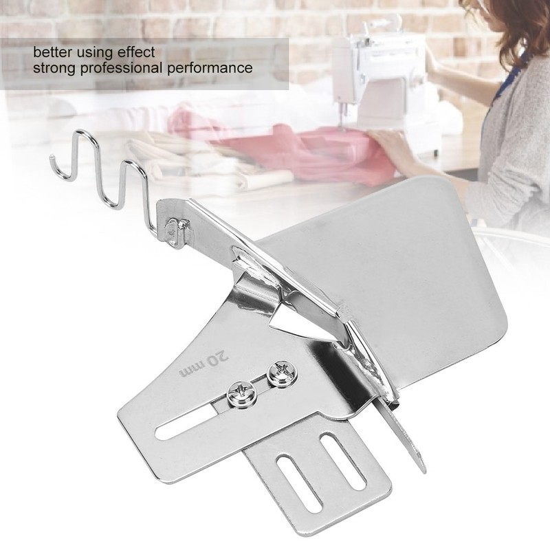 Double Fold Single 165 Angle Binder Flatcar Elastic Band Hemmer