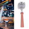 58mm Double Spouts Portafilter for Nuova Coffee Machines Stainless Steel
