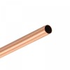 sourcing map Copper Round Tube 7 mm Outer Diameter 0.25