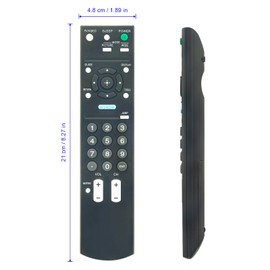 AULCMEET RM-YD021 New Replace Remote Control fit for Sony Bravia LCD Digital Color TV KDL-26M3000 KDL-32M3000 KDL-32ML130 KDL-37M3000 KDL26ML130 KDL26M3000 KDL32M3000