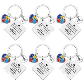 Ximalun 6 Pcs Thank You Gifts for Autism Teacher Special Education Teacher Gift ABA Therapist Appreciation Gifts Autism Awareness Gifts Retirement Christmas Birthday End of Year Gift
