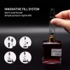 DOMOKO Perfumero Recargable De Viaje Rellenable + Funda De Piel