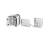 Aexit 25mmx25mmx31mm Stainless Steel Right Angle Brackets Holder Silver Tone