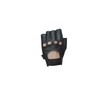 Chiba Men's Pure Cycling Gloves, Leather, Black, XL
