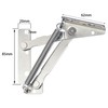 2 PCS 80 Degree Foldable Cabinet Hinges,Spring Hinges Lifting Brackets