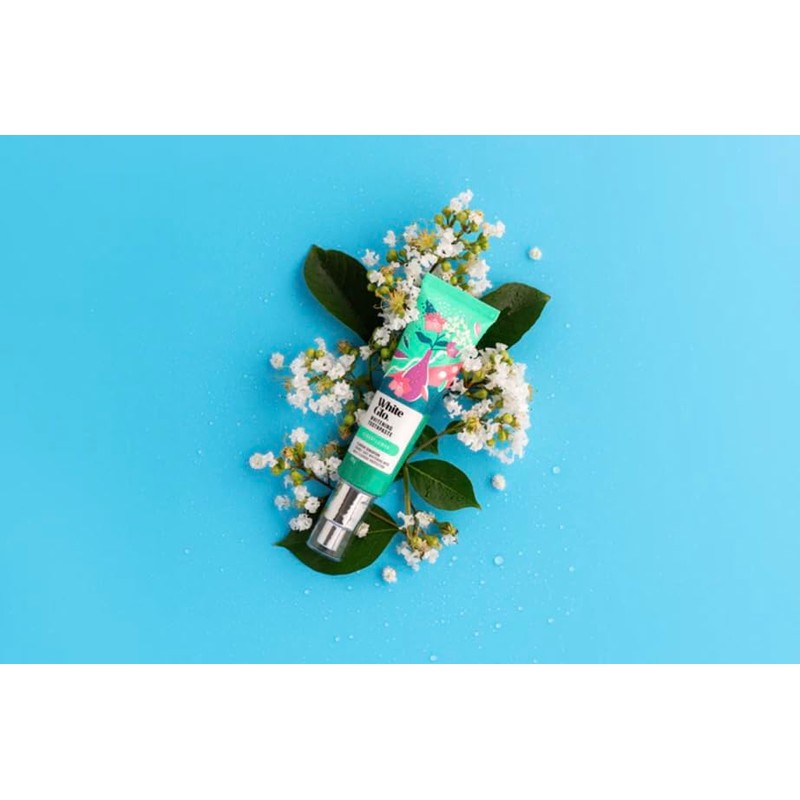 White Glo Elderflower Whitening Toothpaste 70g (Pack of 2) -