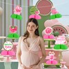 kreat4joy Watermelon Baby Shower Decorations Girl, 8pcs a Little Watermelon