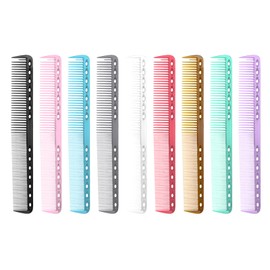 PASDUCHAS 9 PCS Carbon Hair Cutting Combs, Heat Resistant Comb Professional for Hair Stylist