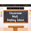 12 Pieces Alphabet Line for Classroom Wall Chalkboard Brights Manuscript