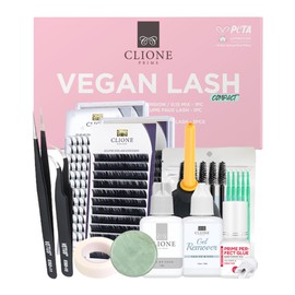 Clione Self Eyelash Extension Kit Artificial Lash Eyelash Attachment / 클리오네 셀프 속눈썹연장 키트 인조 래쉬 속눈썹 붙이기