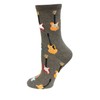 HOTSOX Kids Guitars Socks 1 Pair, Charcoal Heather, Kids M/L
