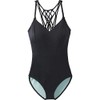 prAna Women's Talula Onepiece, Black Solid, XSmall