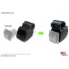Crossroads 3D Roll Bar Mount for 2-Gang Pre-Wired Switch Panel