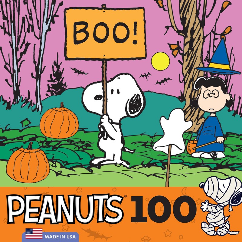Cra-Z-Art - RoseArt - Peanuts - Boo! - 100 Piece