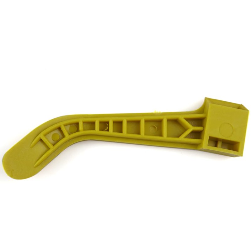 ROBUST Bonnet Lock Catch Handle Bonnet Release Pull Latch Yellow