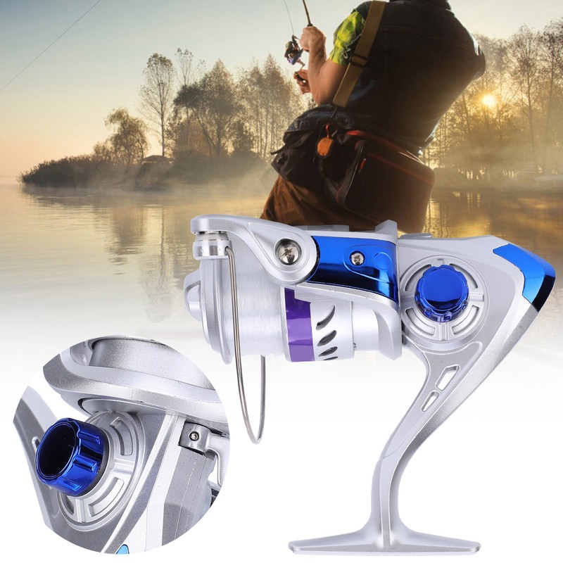 Portable Fishing Reel Casting Rods with Fish Wire Spinning Reel