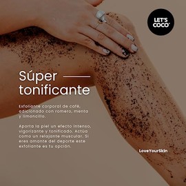 Let Coco Kit Tonificante Anti Celulitis Black Golden Body Oil Exfoliante Corporal Café Uso Todo Cuerpo Aceite Jojoba Sándalo