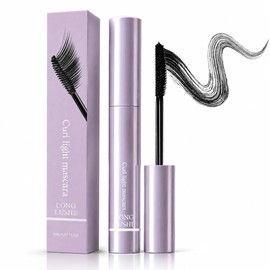 Mascara for Older Women, Black, Waterproof Mascara, Natural, Hypoallergenic, Volumising for Thinning Eyelashes and Sensitive Eyes