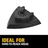 DEWALT Sanding Pad For Oscillating Tool (DWA4200), Black