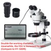 Type-C USB2.0 5MP Microscope Camera Built-in 0.5X Ocular Adapter Clear
