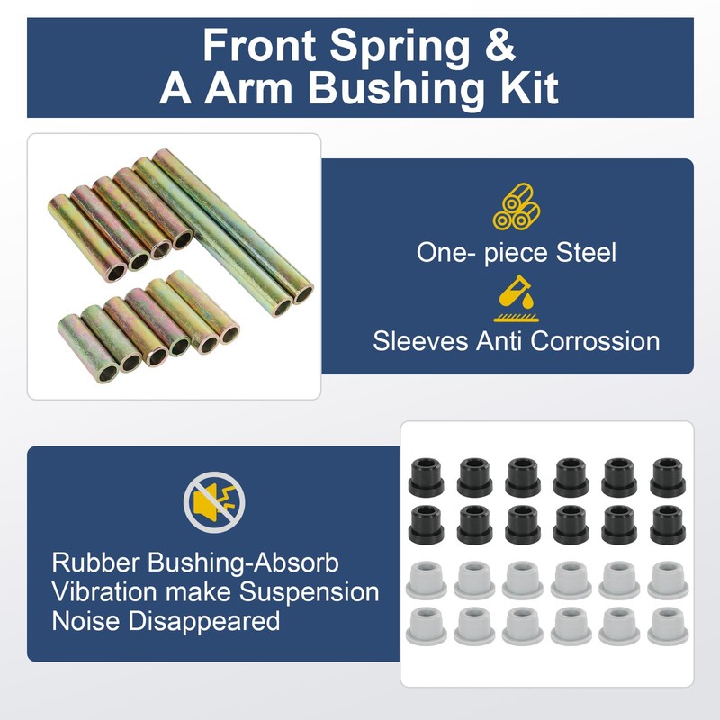 CARMOCAR Golf Cart Precedent Front Repair kit Replacement for 2004