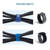 Cable Matters 100-Pack Hook-and-Loop Reusable Cable Ties (10+15+20cm), Wire Ties