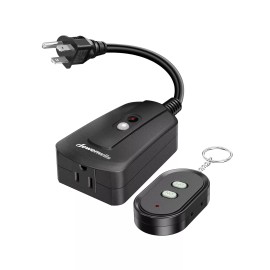 DEWENWILS Outdoor Remote Control Outlet Wireless Remote ChristmasDecor