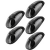 cciyu 5pcs Smoke Lens Roof Cab Marker Lights Clearane LED