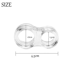 MaoNativey 10Pack Clear Door Handle Stoppers, Transparent Door Knob Cushion Protectors – Wall and Furniture Protection Guards, Soft Rubber Door Stopper Buffer for Handles & Knobs