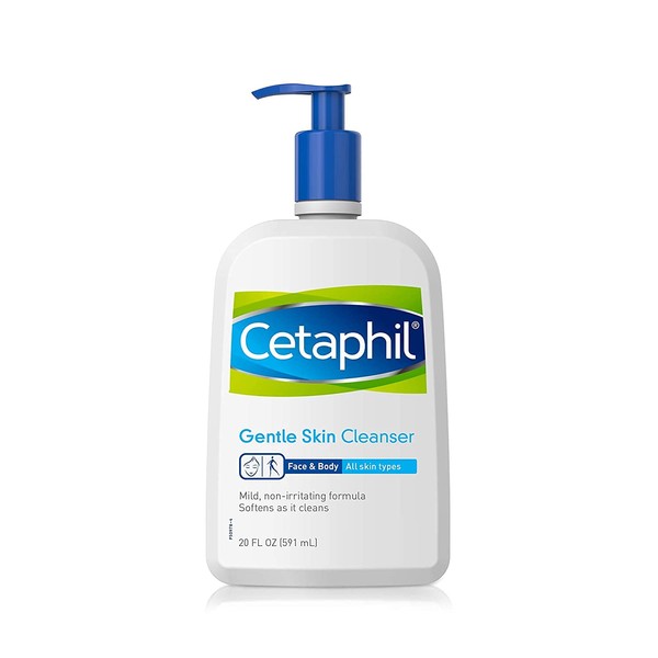 Cetaphil Gentle Skin Cleanser 20 fl oz, Hydrating Face Wash