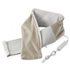 Elecom Gurege HCW-BA02BE Waist Warmer, Neck Warmer, Muffler, 2-Way, Electric