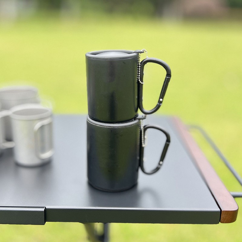 Stainless Steel Water Cup Double Layers Slip Resistant Practical Insulated