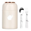 Thermo Food Container -Insulated Food Container with Foldable Fork& Spoon,