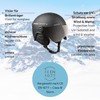Black Crevice, Gstaad, Adults Ski Helmet