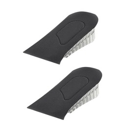 IWOWHERO 3.5CM Height Increase Insoles for Men Women Invisible Shoe Lifts Anti-Slip Heel Lift Inserts for Enhanced Comfort and Support