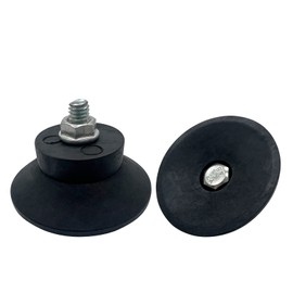 4Pcs Air Compressor Rubber Feet,No Oil Machine Shock-Absorbing Foot Pads,Black(M6 Speaker)